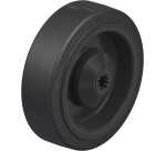 BLICKLE - Roue Ø 125mm bandage caoutchouc NR 250kg - POEV 125/8KA
