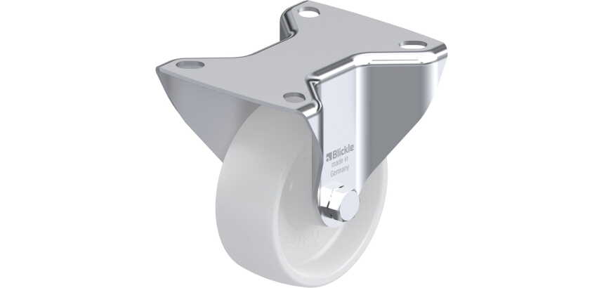 BLICKLE - Roulette fixe Ø 80mm bandage polyamide PA 6.6 220kg - B-PO 80G