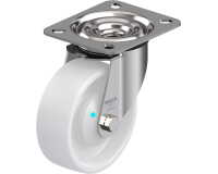 BLICKLE - Roulette pivotante Ø 100mm bandage polyamide PA 6.6 150kg - LEX-PO 100KAD