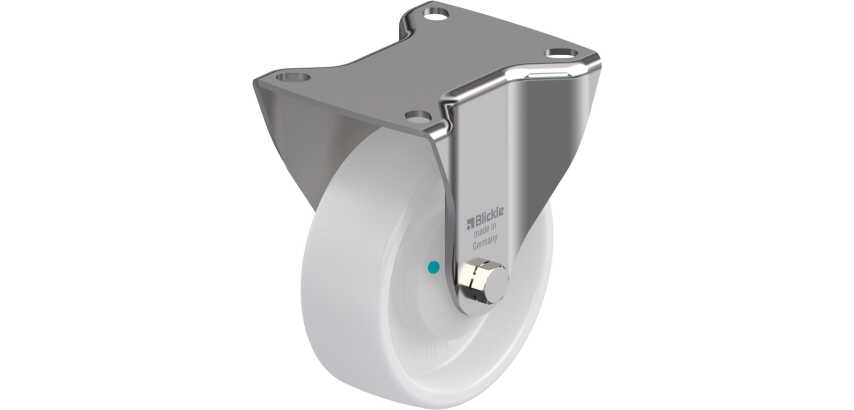 BLICKLE - Roulette fixe Ø 100mm bandage polyamide PA 6.6 250kg - BX-PO 100KAD