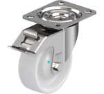 BLICKLE - Roulette pivotante à frein Ø 100mm bandage polyamide PA 6.6 150kg - LEX-PO 100KAD-FI