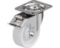 BLICKLE - Roulette pivotante à frein Ø 100mm bandage polyamide PA 6.6 150kg - LEX-PO 100KAD-FI