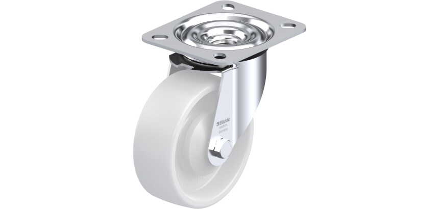 BLICKLE - Roulette pivotante Ø 100mm bandage polyamide PA 6.6 150kg - LE-PO 100KA