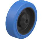 BLICKLE - Roue Ø 125mm bandage caoutchouc NR 250kg - POEV 125/10KA-SB