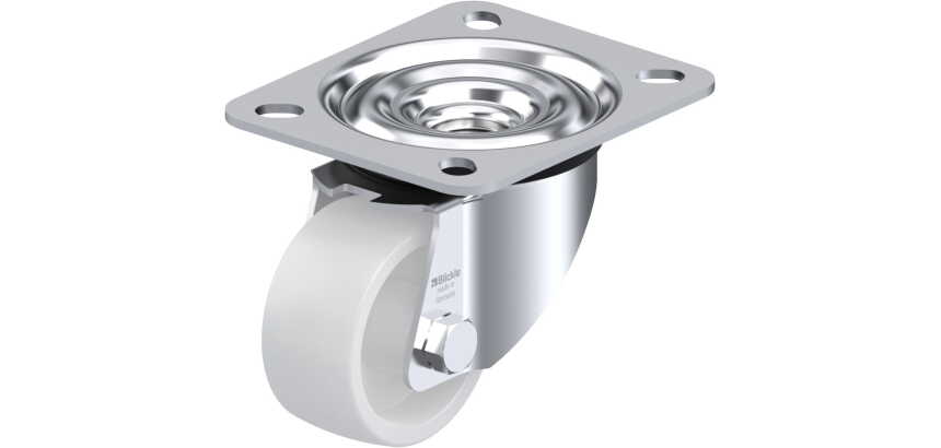 BLICKLE - Roulette pivotante Ø 60mm bandage polyamide PA 6.6 150kg - LE-PO 60G