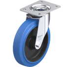 BLICKLE - Roulette pivotante Ø 200mm bandage caoutchouc NR 300kg - LE-POEV 200R-SB