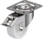 BLICKLE - Roulette pivotante à frein Ø 80mm bandage polyamide PA 6.6 150kg - LEX-PO 80G-FI