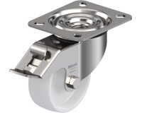 BLICKLE - Roulette pivotante à frein Ø 80mm bandage polyamide PA 6.6 150kg - LEX-PO 80G-FI