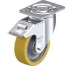 BLICKLE - Roulette pivotante à frein Ø 150mm bandage polyuréthane PU 800kg - LH-GTH 150K-FI