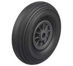 BLICKLE - Roue Ø 250mm bandage caoutchouc SBR 250kg - VPP 256/20R