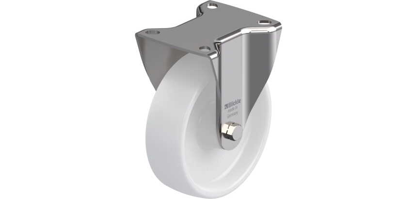 BLICKLE - Roulette fixe Ø 125mm bandage polyamide PA 6.6 250kg - BX-PO 125XR