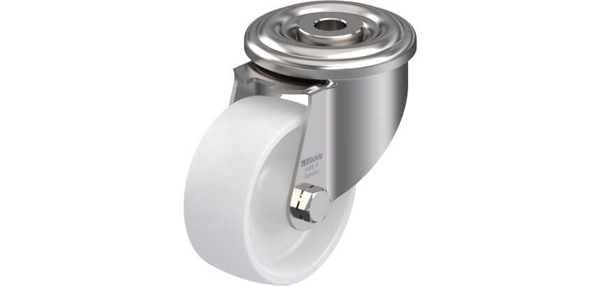 BLICKLE - Roulette pivotante Ø 75mm bandage polyamide PA 6.6 150kg - LEXR-PO 75G