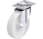 BLICKLE - Roulette pivotante Ø 200mm bandage polyamide PA 6.6 400kg - L-PO 200K