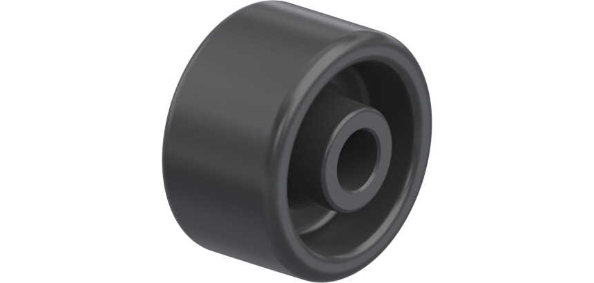 BLICKLE - Roue Ø 50mm bandage polyamide PA 6.6 120kg - POA 52/12G