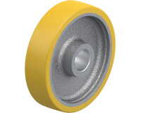 BLICKLE - Roue motrice Ø 200mm bandage polyuréthane PU 900kg - GTHN 200/40H7