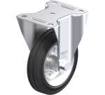 BLICKLE - Roulette fixe Ø 150mm bandage caoutchouc SBR 135kg - B-VE 150R