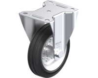 BLICKLE - Roulette fixe Ø 150mm bandage caoutchouc SBR 135kg - B-VE 150R