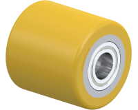 BLICKLE - Galet de transpalettes Ø 85mm bandage polyuréthane PU 820kg - HTH 85x85/25-85K