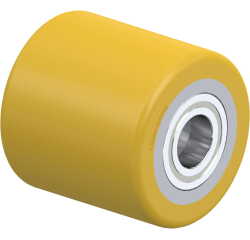 BLICKLE - Galet de transpalettes Ø 85mm bandage polyuréthane PU 820kg - HTH 85x85/25-85K