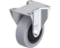 BLICKLE - Roulette fixe Ø 100mm bandage caoutchouc NR 200kg - B-POEV 100KA-SG