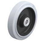 BLICKLE - Roue Ø 200mm bandage caoutchouc NR 500kg - POEV 200/20K-SG