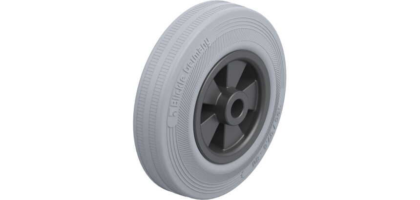 BLICKLE - Roue Ø 125mm bandage caoutchouc SBR 100kg - VPP 125/12G-SG