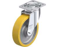 BLICKLE - Roulette pivotante Ø 200mm bandage polyuréthane PU 900kg - LH-GTH 200K