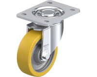 BLICKLE - Roulette pivotante Ø 125mm bandage polyuréthane PU 550kg - LH-GTH 125K-3