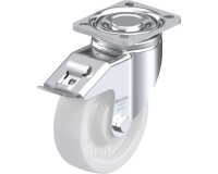 BLICKLE - Roulette pivotante à frein Ø 125mm bandage polyamide PA 6.6 700kg - LH-SPO 125G-1-FI