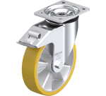 BLICKLE - Roulette pivotante à frein Ø 200mm bandage polyuréthane PU 600kg - LK-ALTH 200K-FI
