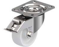 BLICKLE - Roulette pivotante à frein Ø 80mm bandage polyamide PA 6.6 150kg - LEX-PO 80XR-FI