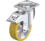 BLICKLE - Roulette pivotante à frein Ø 125mm bandage polyuréthane PU 550kg - LH-ALTH 125K-1-FI