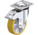 BLICKLE - Roulette pivotante à frein Ø 160mm bandage polyuréthane PU 600kg - LK-ALTH 160K-FI