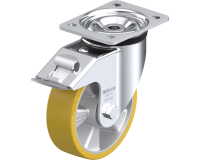 BLICKLE - Roulette pivotante à frein Ø 160mm bandage polyuréthane PU 600kg - LK-ALTH 160K-FI