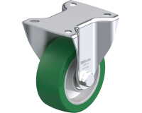 BLICKLE - Roulette fixe Ø 100mm bandage polyuréthane PU 320kg - BK-ALST 100K-1