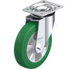BLICKLE - Roulette pivotante Ø 200mm bandage polyuréthane PU 600kg - LK-ALST 200K