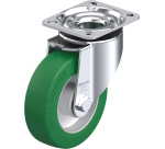 BLICKLE - Roulette pivotante Ø 125mm bandage polyuréthane PU 350kg - LK-ALST 125K-1
