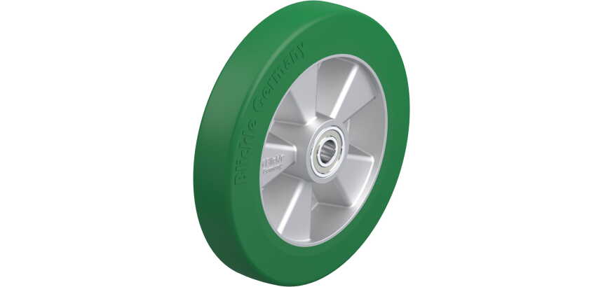 BLICKLE - Roue Ø 250mm bandage polyuréthane PU 850kg - ALST 250/20K