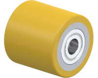 BLICKLE - Galet de transpalettes Ø 82mm bandage polyuréthane PU 730kg - HTH 82x80/20-80K