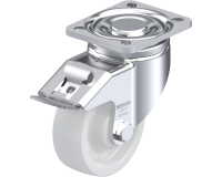 BLICKLE - Roulette pivotante à frein Ø 100mm bandage polyamide PA 6.6 500kg - LH-SPO 100G-1-FI