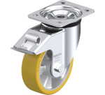 BLICKLE - Roulette pivotante à frein Ø 150mm bandage polyuréthane PU 600kg - LK-ALTH 150K-FI