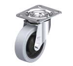 BLICKLE - Roulette pivotante Ø 100mm bandage caoutchouc NR 150kg - LE-POEV 100KA-SG
