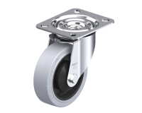 BLICKLE - Roulette pivotante Ø 100mm bandage caoutchouc NR 150kg - LE-POEV 100KA-SG