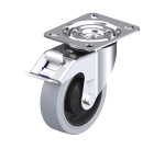 BLICKLE - Roulette pivotante à frein Ø 100mm bandage caoutchouc NR 150kg - LE-POEV 100KA-FI-SG
