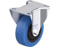 BLICKLE - Roulette fixe Ø 100mm bandage caoutchouc NR 200kg - B-POEV 100KA-SB