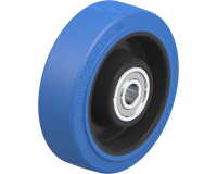 BLICKLE - Roue Ø 125mm bandage caoutchouc NR 250kg - POEV 125/20K-SB