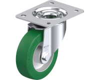 BLICKLE - Roulette pivotante Ø 125mm bandage polyuréthane PU 350kg - LK-ALST 125K-3