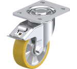 BLICKLE - Roulette pivotante à frein Ø 125mm bandage polyuréthane PU 550kg - LH-ALTH 125K-3-FI