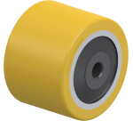 BLICKLE - Galet de transpalettes Ø 82mm bandage polyuréthane PU 550kg - HTHW 82x60/12-64K