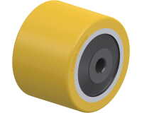 BLICKLE - Galet de transpalettes Ø 82mm bandage polyuréthane PU 550kg - HTHW 82x60/12-64K